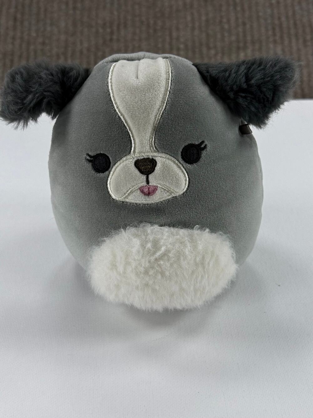 Squishmallows Malu the Gray Shih Tzu Dog 5" Mini Plush